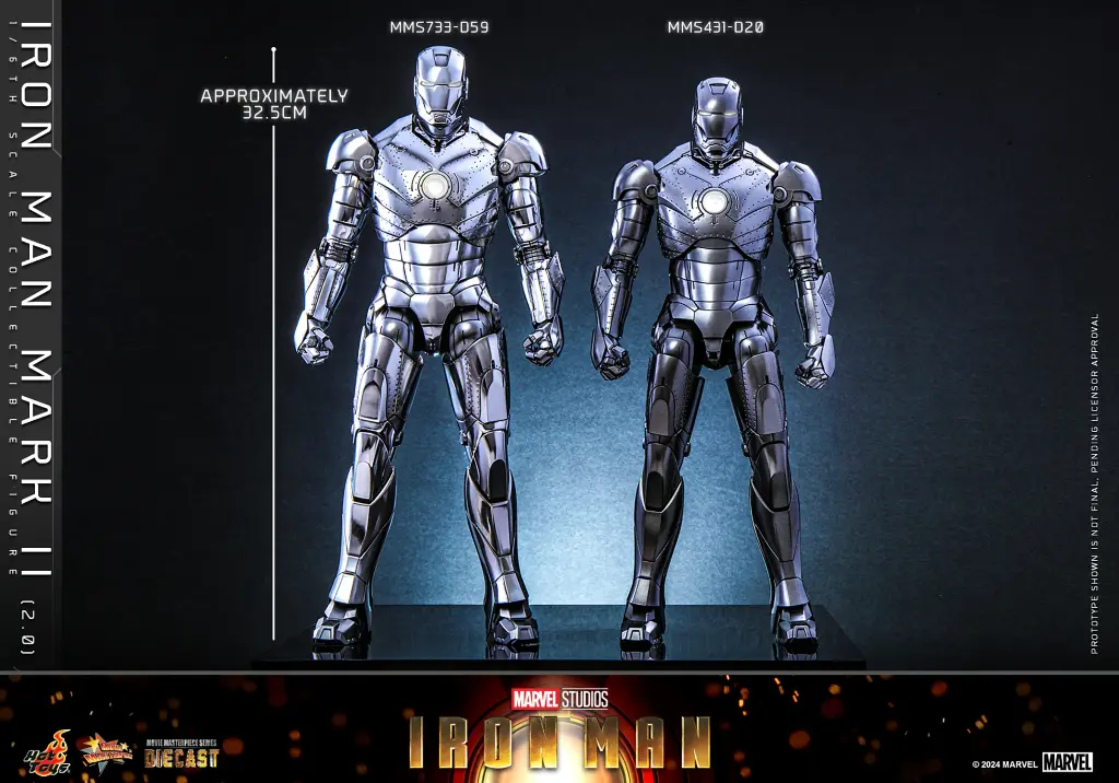 Iron Man Mark II (2.0) - HOT TOYS - PREVENTA