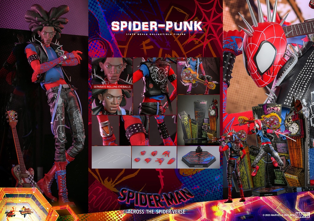 Spider-Punk “Spider-Man: Across the Spider-Verse” HOT TOYS