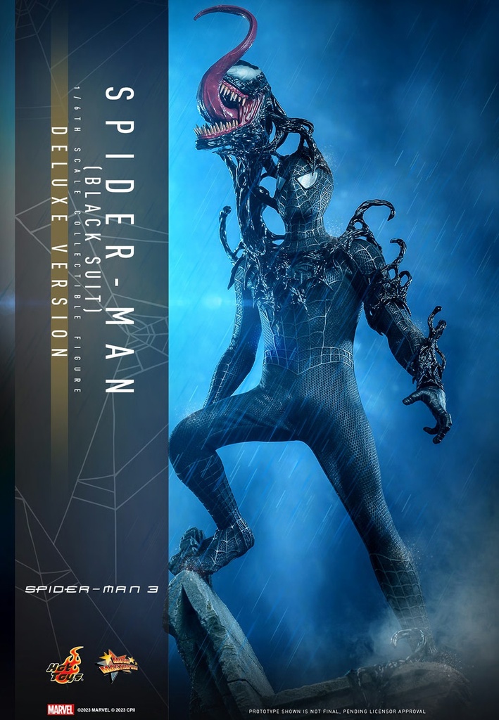Spider-Man (Black Suit) Deluxe Version – Spider Man 3  – HOT TOYS – PREVENTA