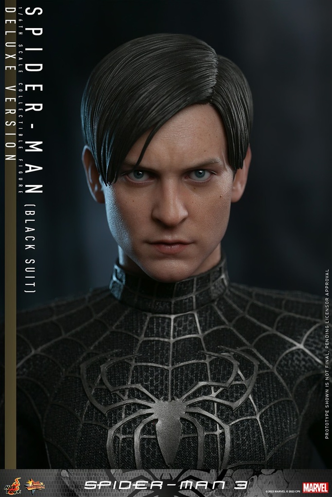 Spider-Man (Black Suit) Deluxe Version – Spider Man 3  – HOT TOYS – PREVENTA