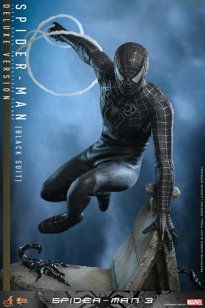 Spider-Man (Black Suit) Deluxe Version – Spider Man 3  – HOT TOYS – PREVENTA