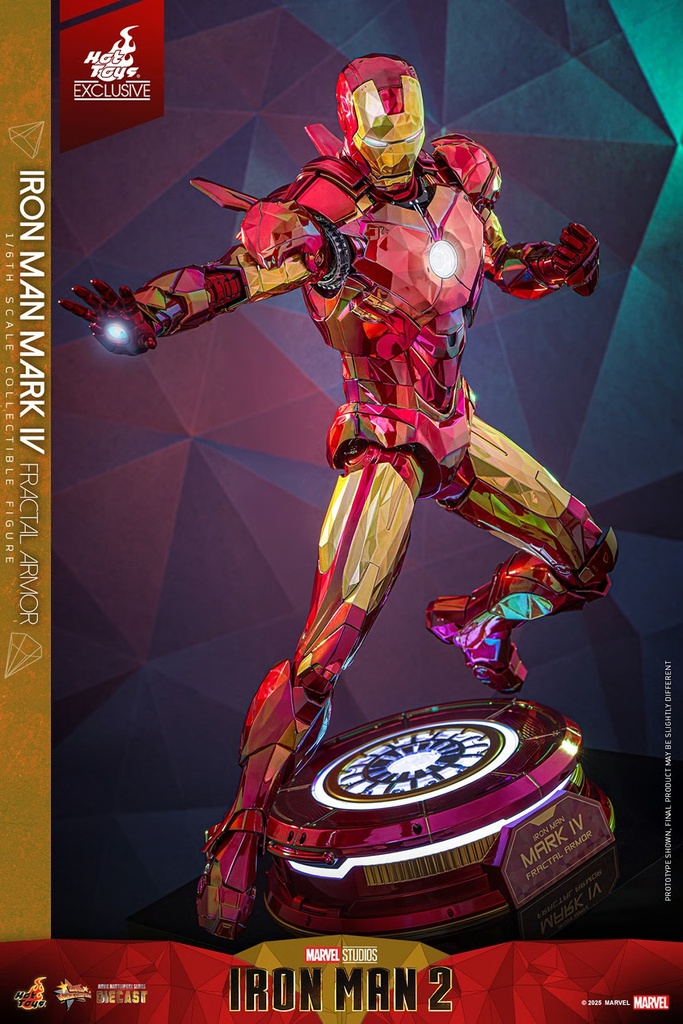 Iron Man Mark IV (Fractal Armor) EXCLUSIVE - HOT TOYS - PREVENTA