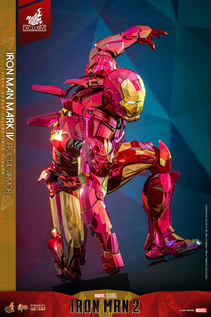 Iron Man Mark IV (Fractal Armor) EXCLUSIVE - HOT TOYS - PREVENTA