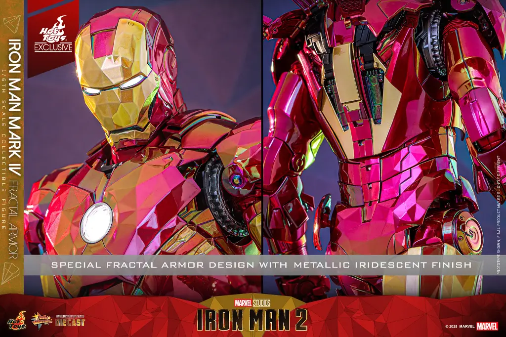 Iron Man Mark IV (Fractal Armor) EXCLUSIVE - HOT TOYS - PREVENTA