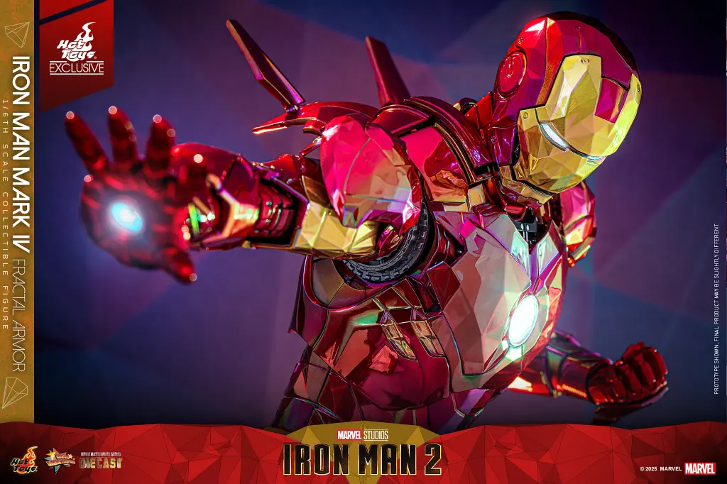 Iron Man Mark IV (Fractal Armor) EXCLUSIVE - HOT TOYS - PREVENTA