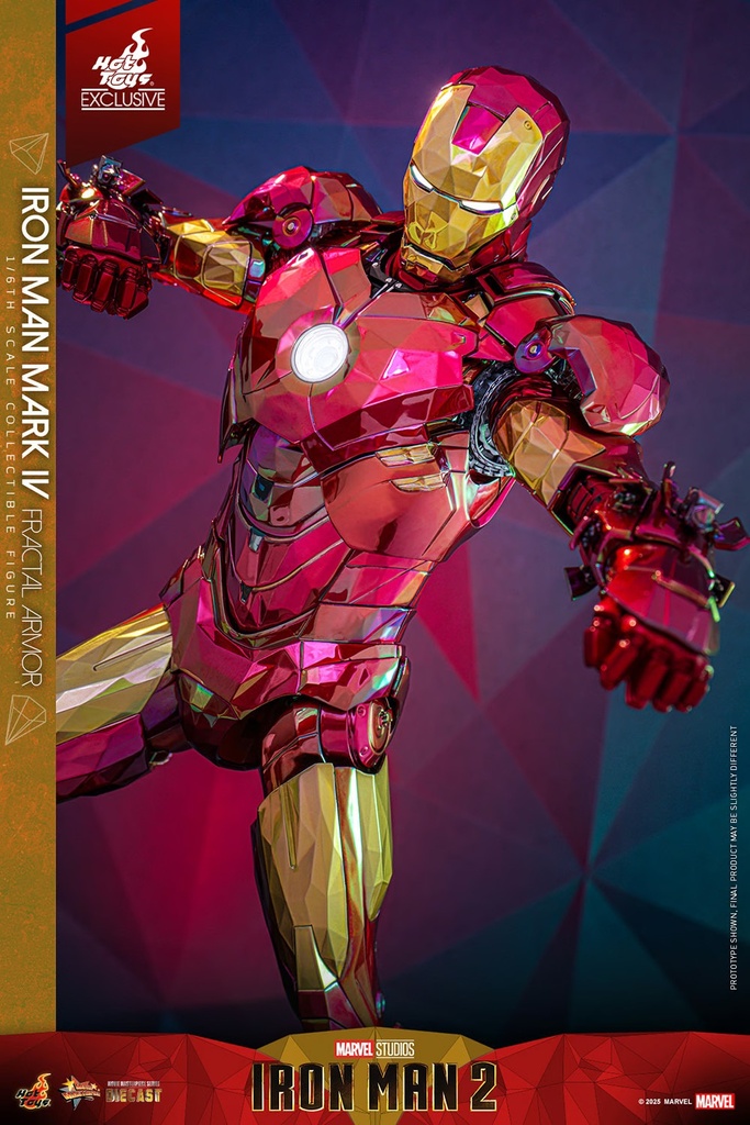 Iron Man Mark IV (Fractal Armor) EXCLUSIVE - HOT TOYS - PREVENTA