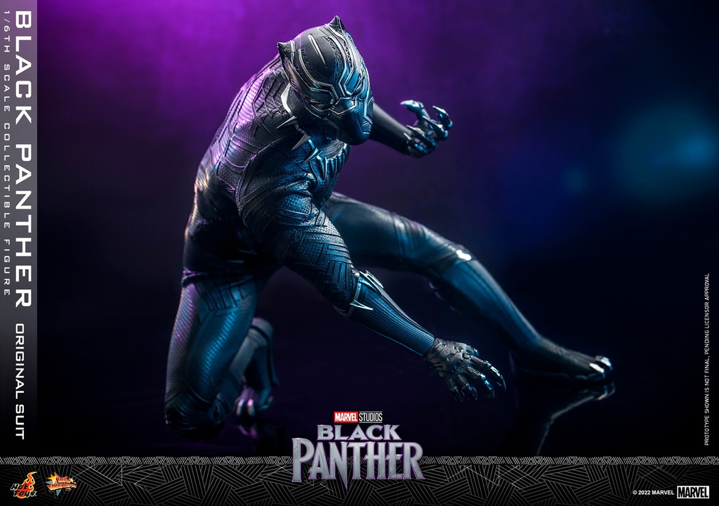 Black Panther (Original Suit) "Marvel Studios" HOT TOYS