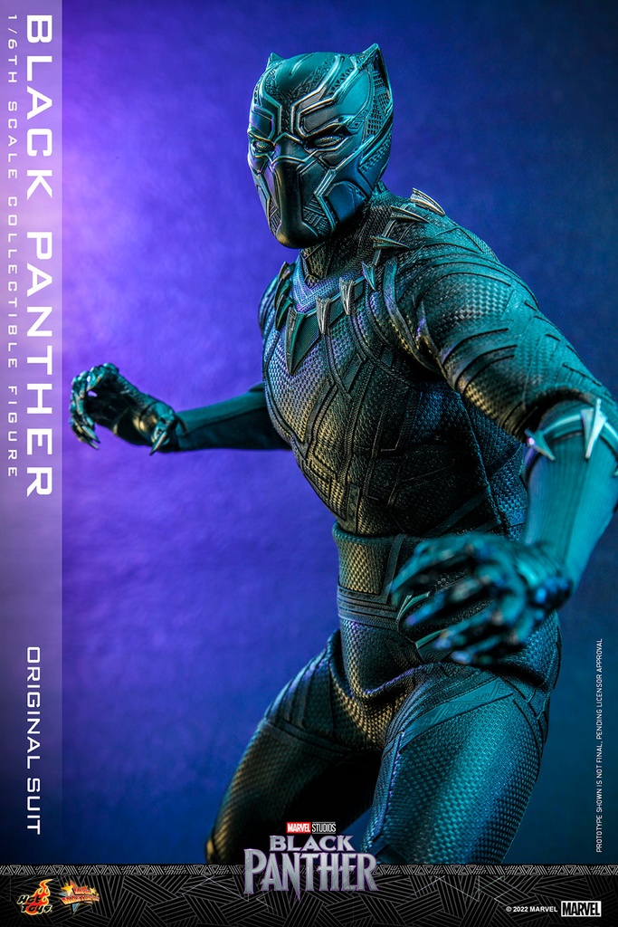 Black Panther (Original Suit) "Marvel Studios" HOT TOYS