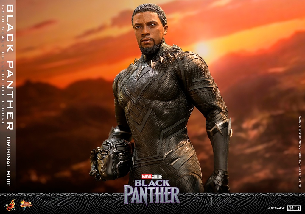 Black Panther (Original Suit) "Marvel Studios" HOT TOYS