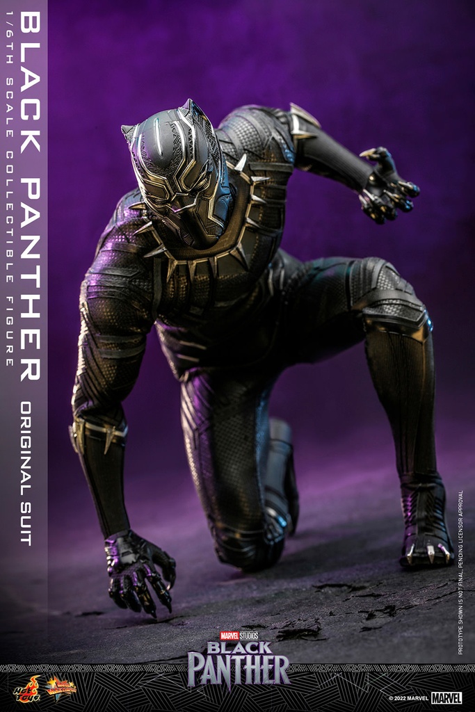Black Panther (Original Suit) "Marvel Studios" HOT TOYS