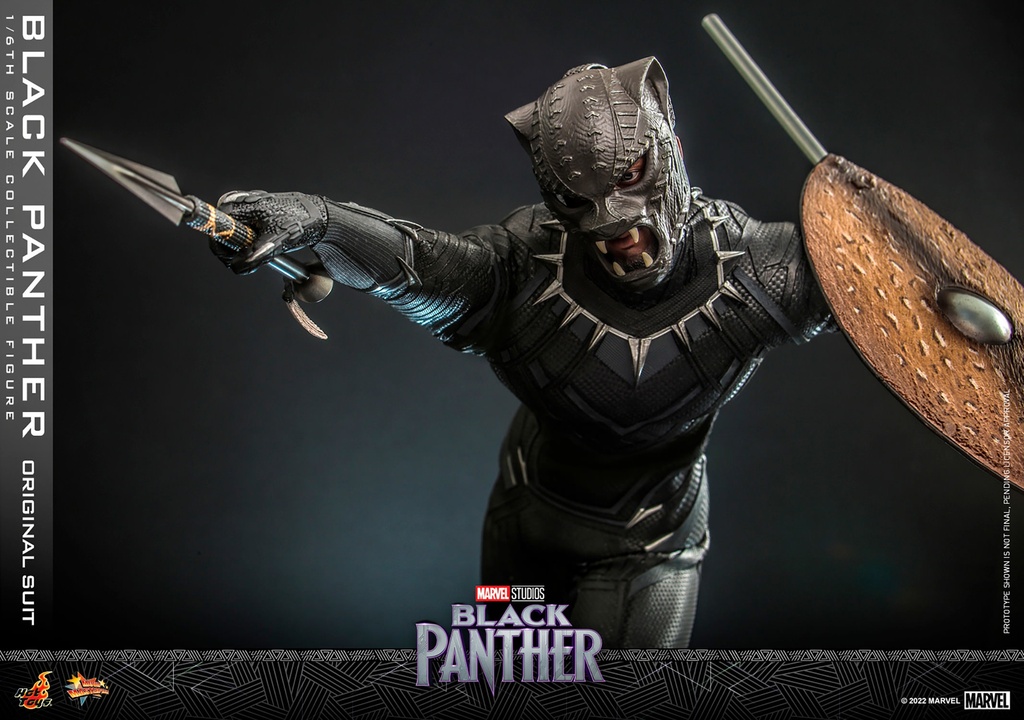 Black Panther (Original Suit) "Marvel Studios" HOT TOYS