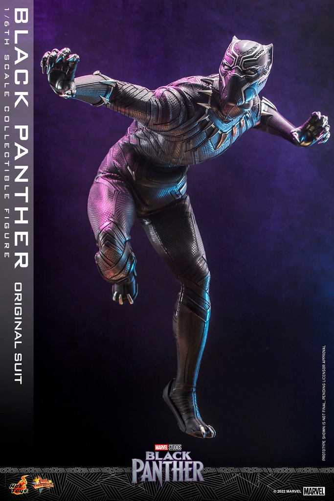 Black Panther (Original Suit) "Marvel Studios" HOT TOYS