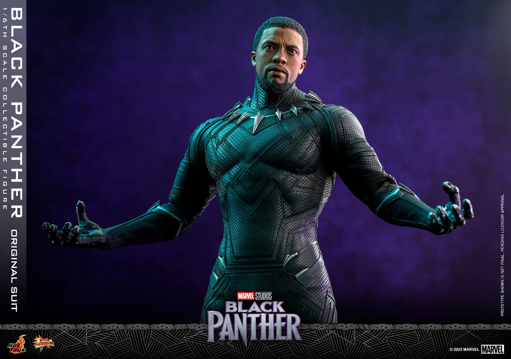 Black Panther (Original Suit) "Marvel Studios" HOT TOYS