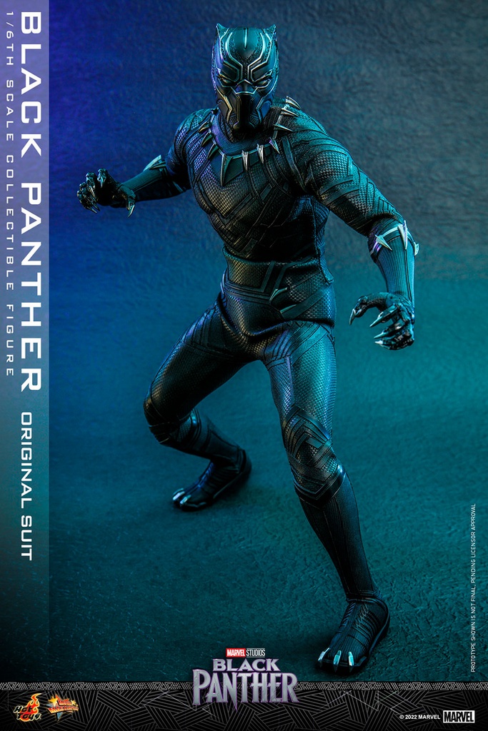 Black Panther (Original Suit) "Marvel Studios" HOT TOYS