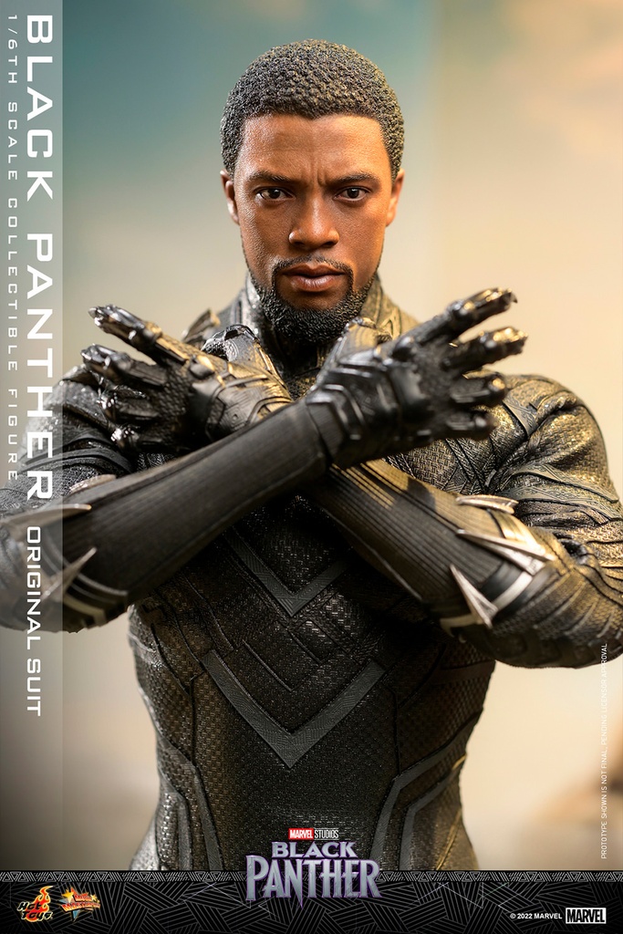 Black Panther (Original Suit) "Marvel Studios" HOT TOYS