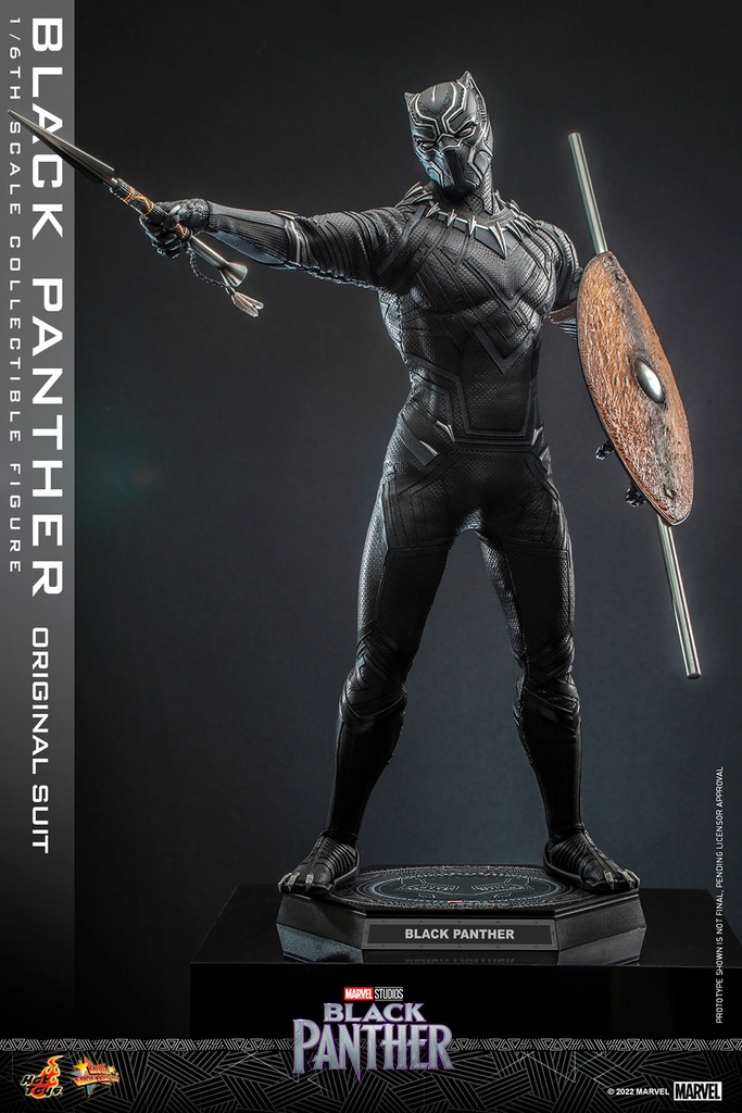 Black Panther (Original Suit) "Marvel Studios" HOT TOYS