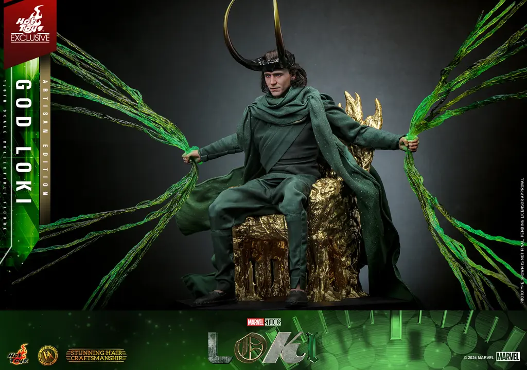 God Loki Artisan Edition "Loki Serie" HOT TOYS - PREVENTA