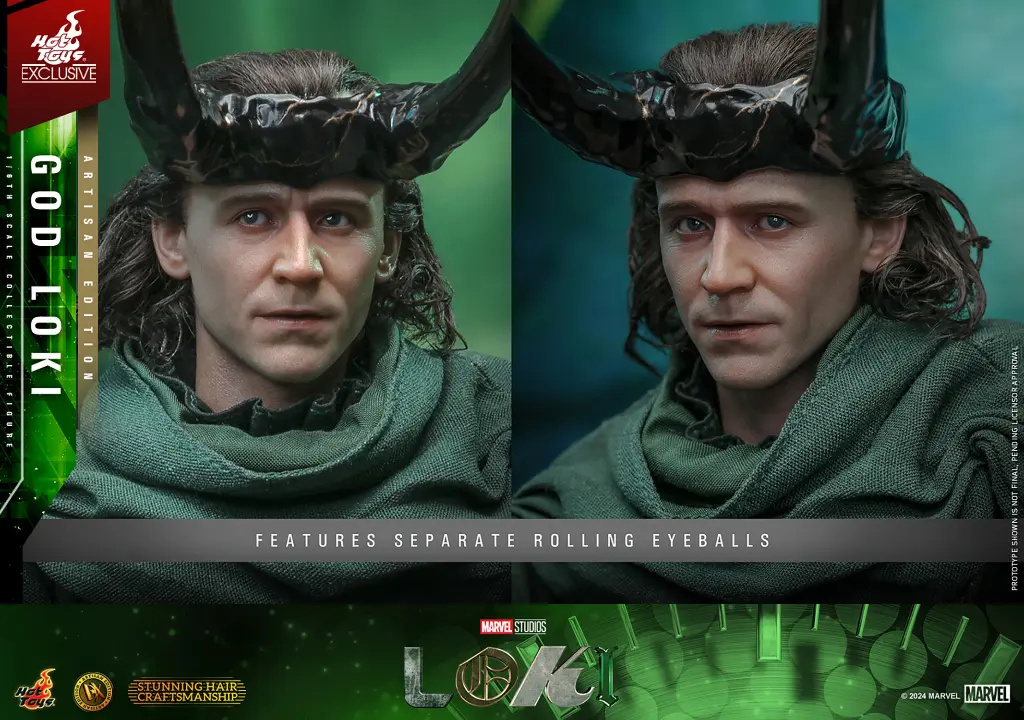 God Loki Artisan Edition "Loki Serie" HOT TOYS - PREVENTA