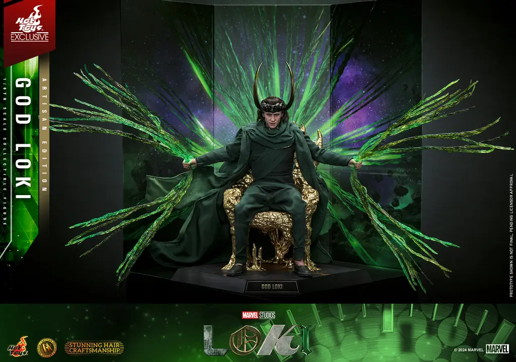God Loki Artisan Edition "Loki Serie" HOT TOYS - PREVENTA