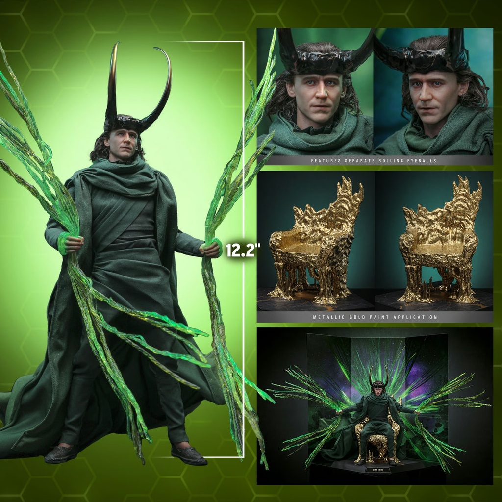 God Loki Artisan Edition "Loki Serie" HOT TOYS - PREVENTA