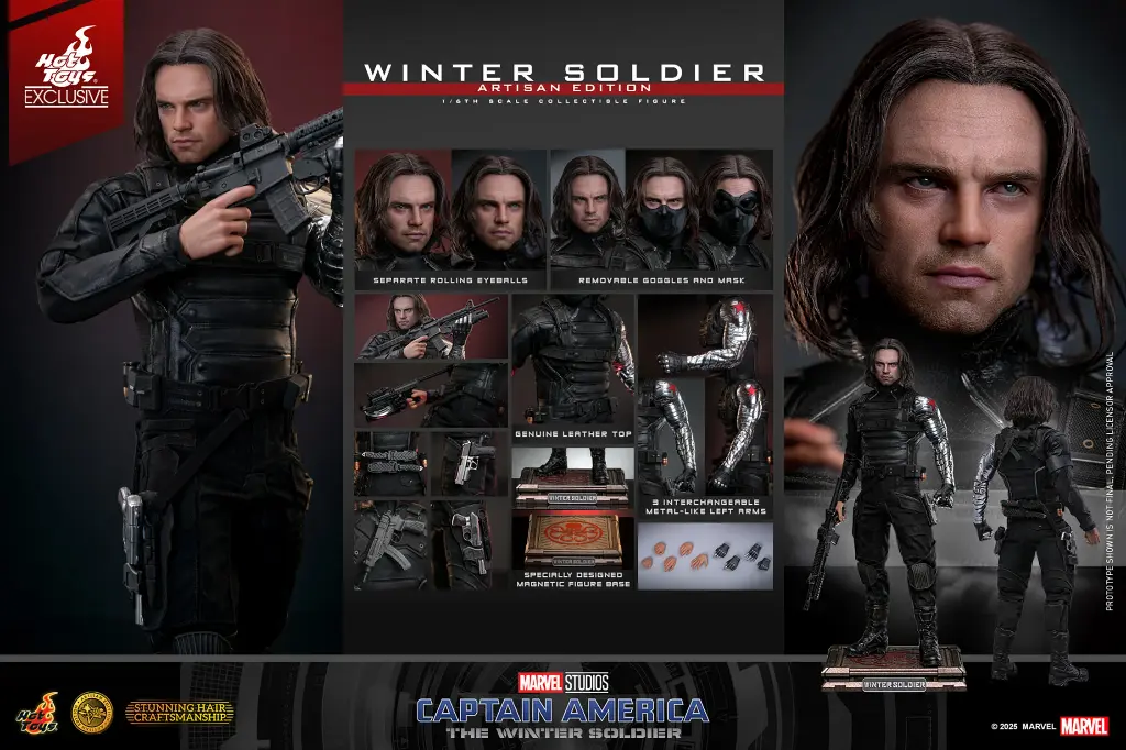 The Winter Soldier EXCLUSIVE "Captain America: The Winter Soldier" (ARTISAN EDITION) - HOT TOYS - PREVENTA