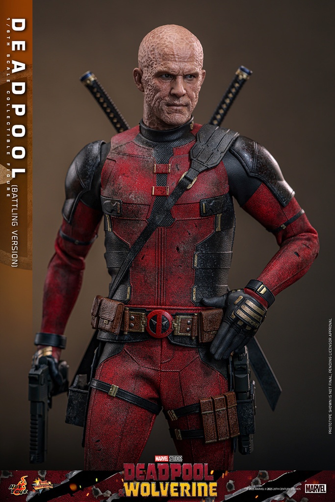 Deadpool (Battling Version) "Deadpool & Wolverine" HOT TOYS – PREVENTA