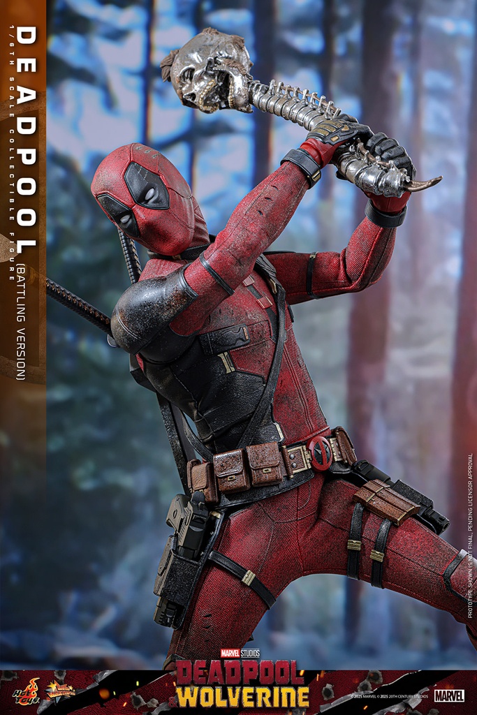 Deadpool (Battling Version) "Deadpool & Wolverine" HOT TOYS – PREVENTA