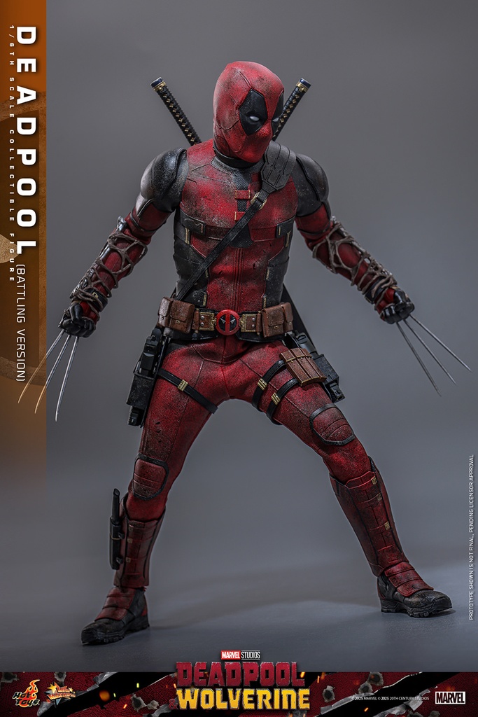 Deadpool (Battling Version) "Deadpool & Wolverine" HOT TOYS – PREVENTA