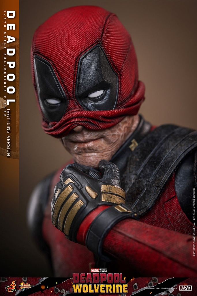 Deadpool (Battling Version) "Deadpool & Wolverine" HOT TOYS – PREVENTA