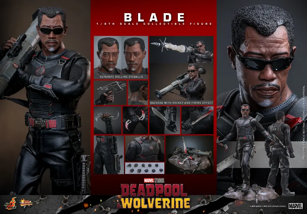 Blade “Deadpool & Wolverine” – HOT TOYS – PREVENTA