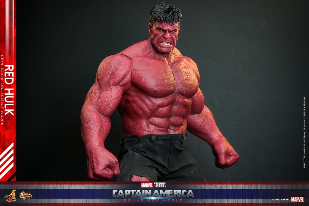 Red Hulk "CAPITÁN AMÉRICA 4: BRAVE NEW WORLD" – HOT TOYS – PREVENTA