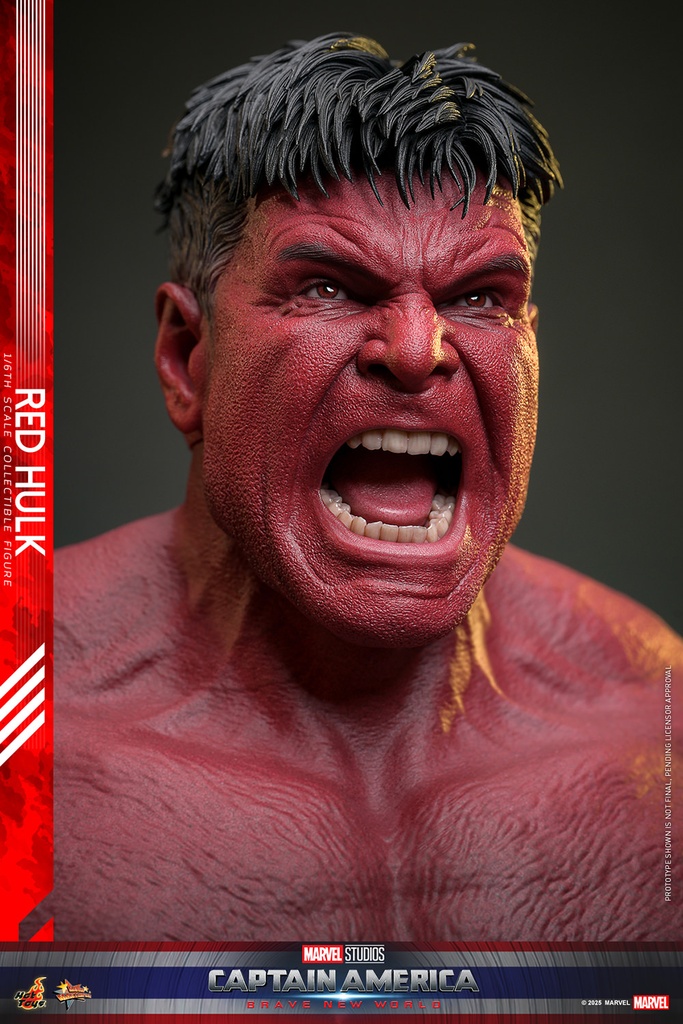Red Hulk "CAPITÁN AMÉRICA 4: BRAVE NEW WORLD" – HOT TOYS – PREVENTA
