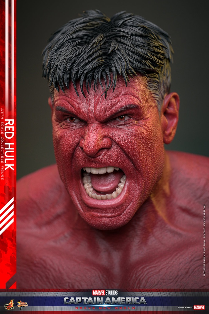 Red Hulk "CAPITÁN AMÉRICA 4: BRAVE NEW WORLD" – HOT TOYS – PREVENTA