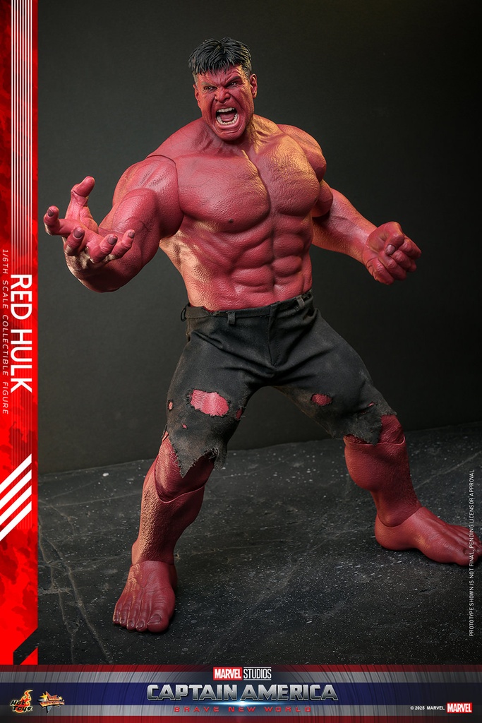 Red Hulk "CAPITÁN AMÉRICA 4: BRAVE NEW WORLD" – HOT TOYS – PREVENTA