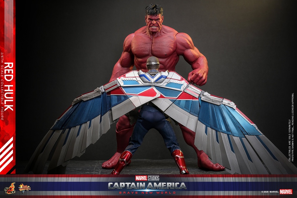 Red Hulk "CAPITÁN AMÉRICA 4: BRAVE NEW WORLD" – HOT TOYS – PREVENTA