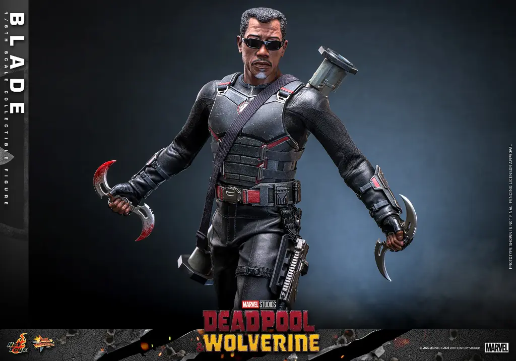 Blade Firt Edition Exclusive Accesory "Deadpool & Wolverine" – HOT TOYS – PREVENTA