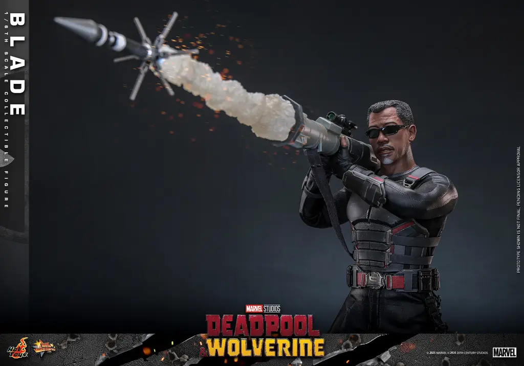 Blade Firt Edition Exclusive Accesory "Deadpool & Wolverine" – HOT TOYS – PREVENTA