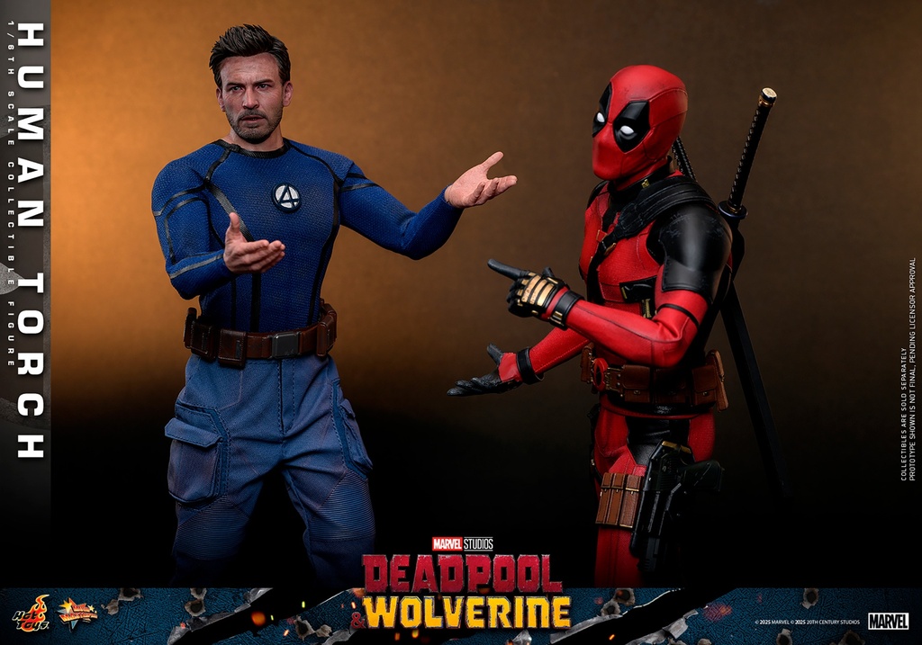 Human Torch "Deadpool & Wolverine" – HOT TOYS – PREVENTA