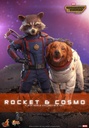 Rocket and Cosmo  Set Guardians of the Galaxy Vol. 3 - HOTTOYS