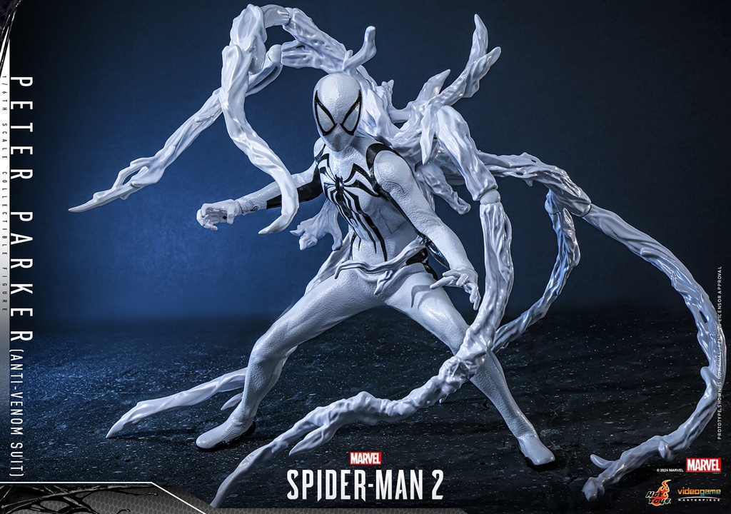 Peter Parker (Anti-Venom Suit) "Marvel’s Spider-Man 2" – HOT TOYS - PREVENTA
