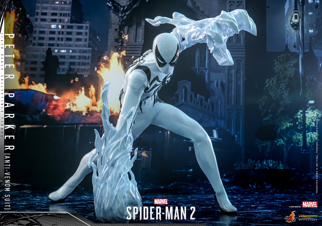 Peter Parker (Anti-Venom Suit) "Marvel’s Spider-Man 2" – HOT TOYS - PREVENTA