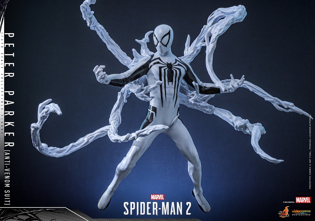 Peter Parker (Anti-Venom Suit) "Marvel’s Spider-Man 2" – HOT TOYS - PREVENTA