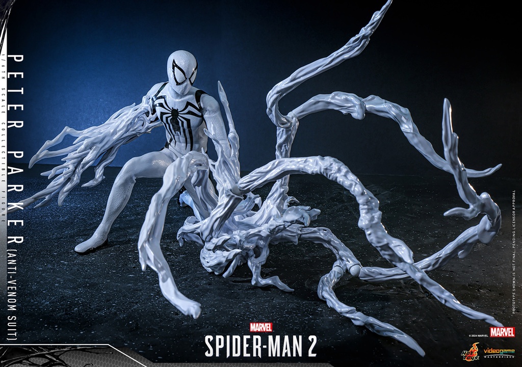 Peter Parker (Anti-Venom Suit) "Marvel’s Spider-Man 2" – HOT TOYS - PREVENTA