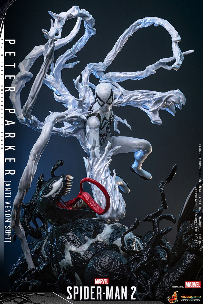 Peter Parker (Anti-Venom Suit) "Marvel’s Spider-Man 2" – HOT TOYS - PREVENTA