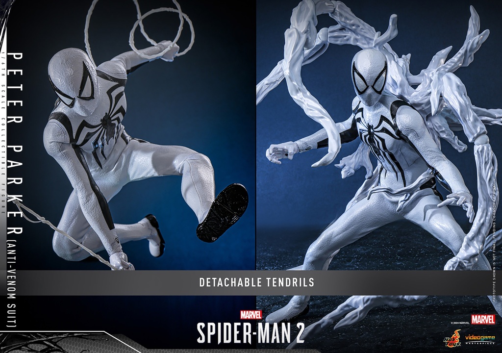 Peter Parker (Anti-Venom Suit) "Marvel’s Spider-Man 2" – HOT TOYS - PREVENTA