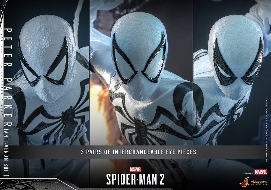 Peter Parker (Anti-Venom Suit) "Marvel’s Spider-Man 2" – HOT TOYS - PREVENTA
