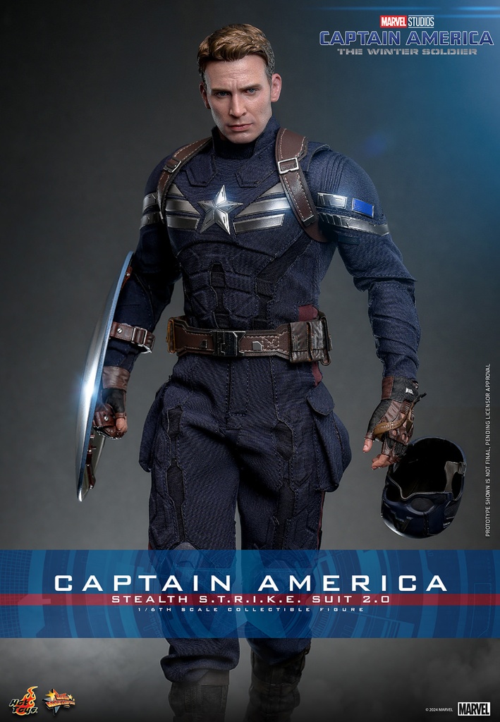 Captain America (Stealth S.T.R.I.K.E. Suit) 2.0 – The Winter Soldier – HOT TOYS - PREVENTA 