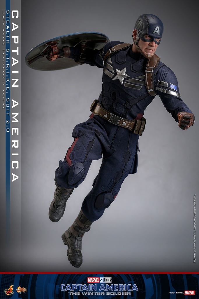 Captain America (Stealth S.T.R.I.K.E. Suit) 2.0 – The Winter Soldier – HOT TOYS - PREVENTA 