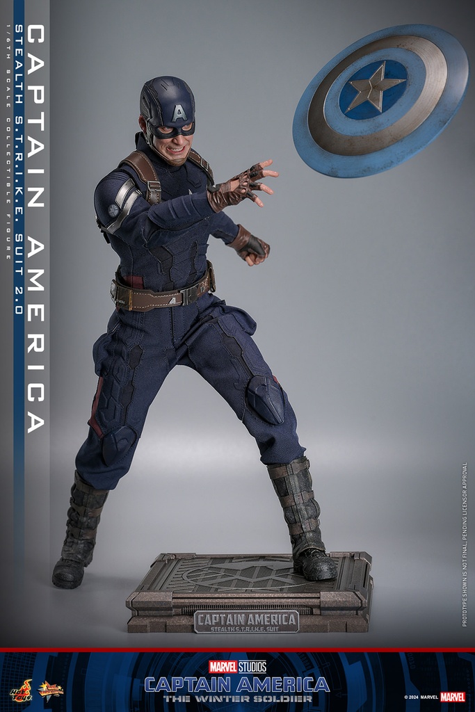 Captain America (Stealth S.T.R.I.K.E. Suit) 2.0 – The Winter Soldier – HOT TOYS - PREVENTA 