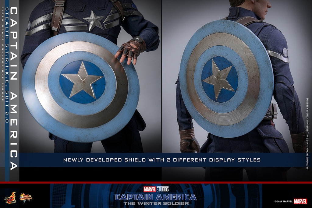 Captain America (Stealth S.T.R.I.K.E. Suit) 2.0 – The Winter Soldier – HOT TOYS - PREVENTA 